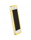 Бампер GRIFFIN для iPhone 5 желтый с прозрачной полосой